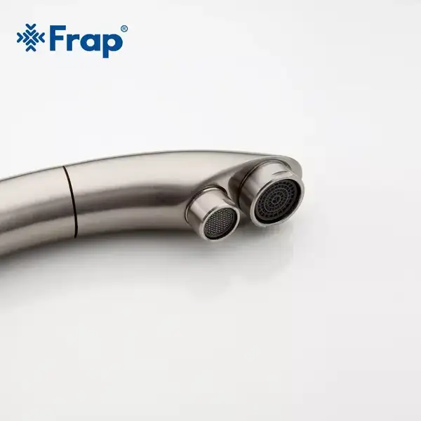 FRAP F4399-5 смеситель кухонный, нержавеющая сталь (F4399-5)