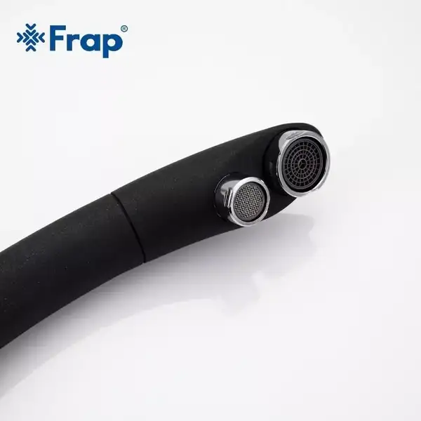 FRAP F4399-7 смеситель для кухни, чёрный
