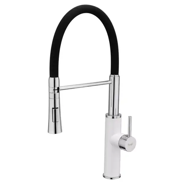 FRAP F4452-8 смеситель кухонный, чёрный (F4452-8)