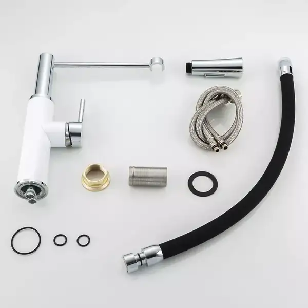 FRAP F4452-8 смеситель кухонный, чёрный (F4452-8)