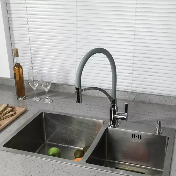 FRAP F4552 смеситель кухонный, хром (F4552)