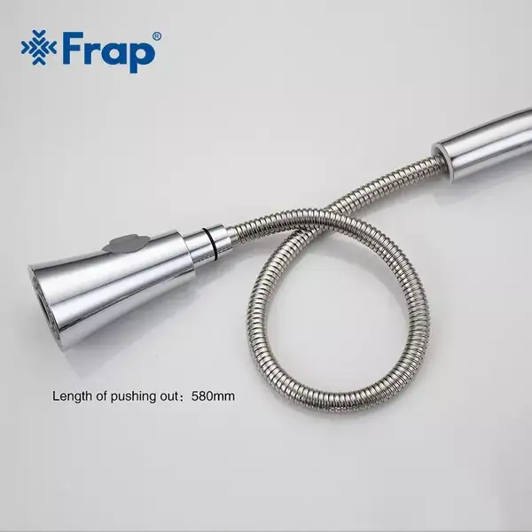 FRAP F6052 смеситель кухонный, хром (F6052)