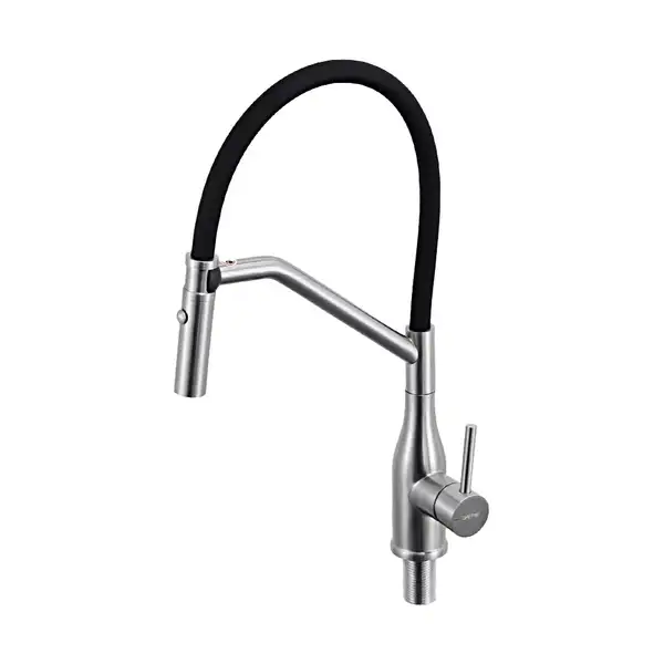 GAPPO G4098-15 кухонный смеситель, чёрный (G4098-15)