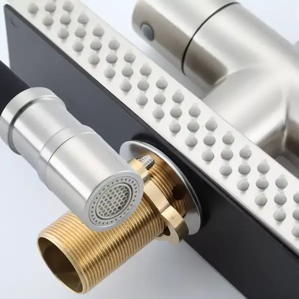 GAPPO G4098-5 кухонный смеситель, чёрный (G4098-5)