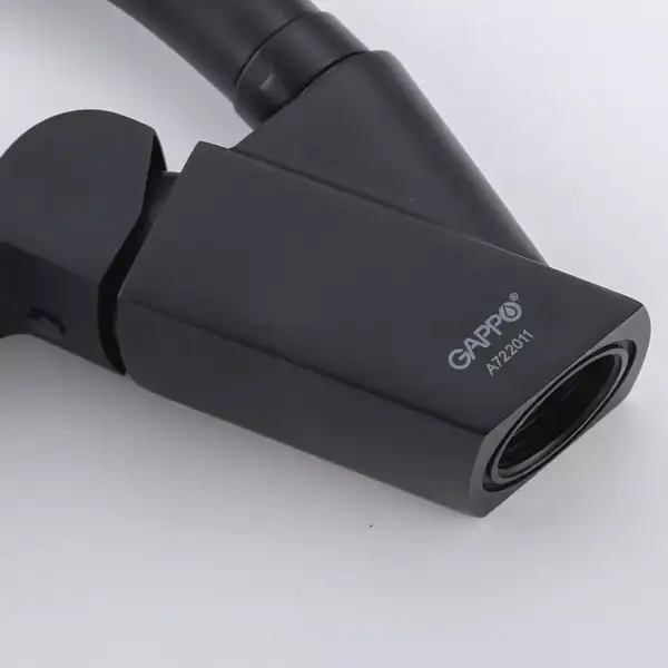 GAPPO G4150 кухонный смеситель, чёрный (G4150)