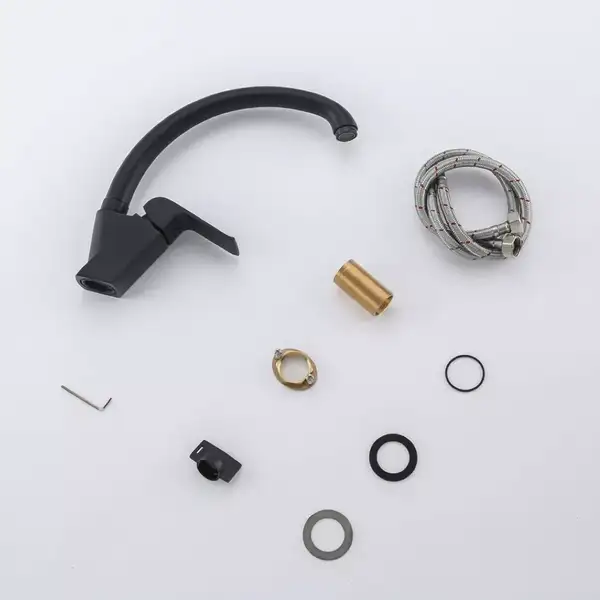 GAPPO G4150 кухонный смеситель, чёрный (G4150)
