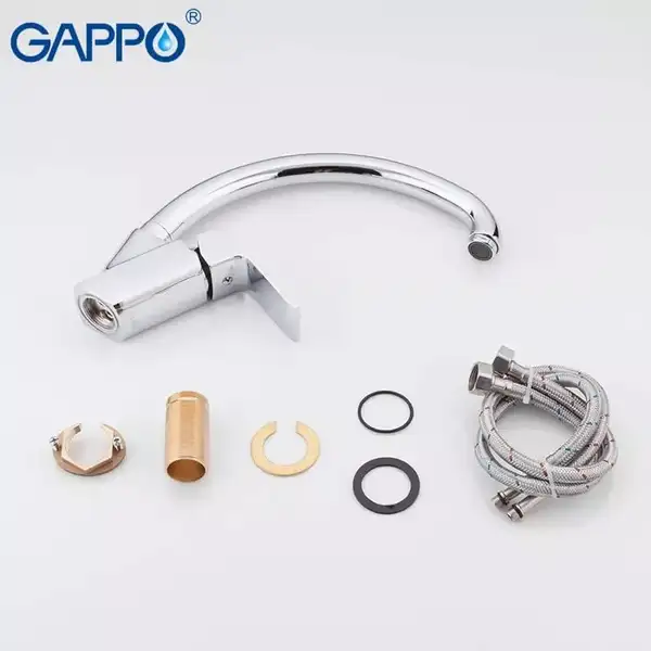 GAPPO G4150-8 кухонный смеситель, хром (G4150-8)