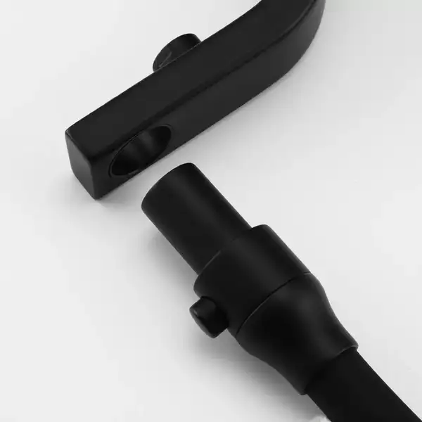 GAPPO G4317-6 кухонный смеситель 2 воды, чёрный