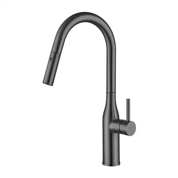GAPPO G4398-41 кухонный смеситель, сталь (G4398-41)