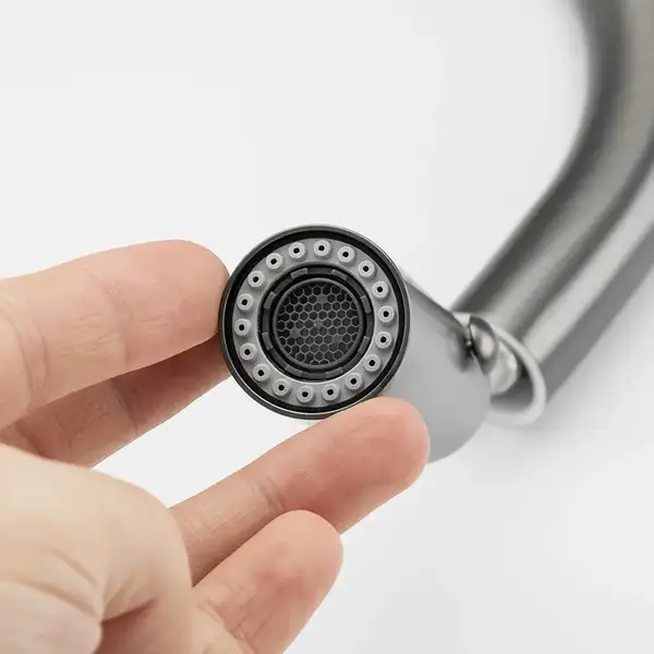 GAPPO G4398-41 кухонный смеситель, сталь (G4398-41)