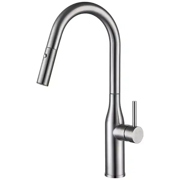 GAPPO G4398-45 смеситель кухонный, сатин (G4398-45)