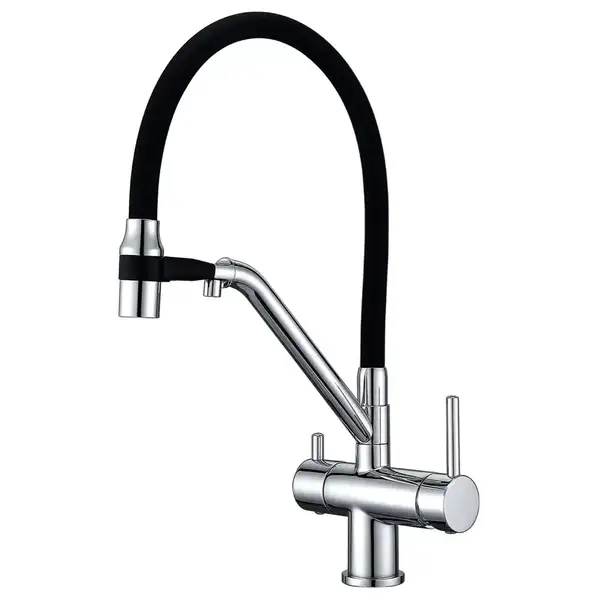 GAPPO G4398-80 смеситель кухонный, хром (G4398-80)