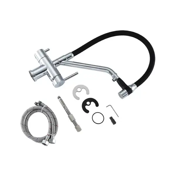 GAPPO G4398-80 смеситель кухонный, хром (G4398-80)