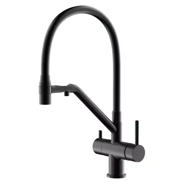 GAPPO G4398-86 кухонный смеситель, черный