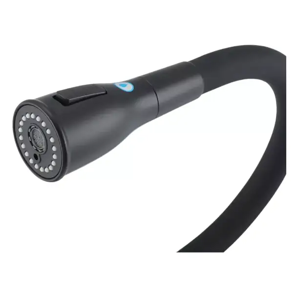 GAPPO G4399-66 кухонный смеситель, чёрный (G4399-66)