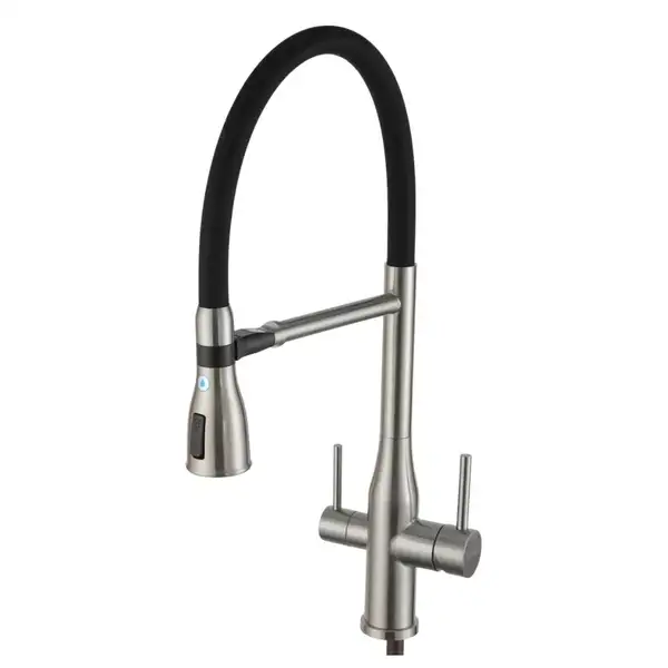GAPPO G4399-75 смеситель кухни, сталь (G4399-75)
