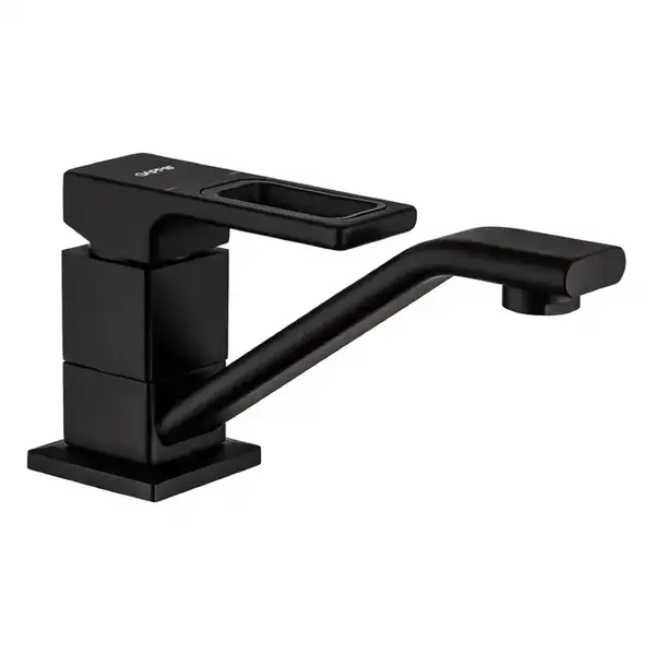 GAPPO G4517-6 смеситель кухонный, чёрный (G4517-6)