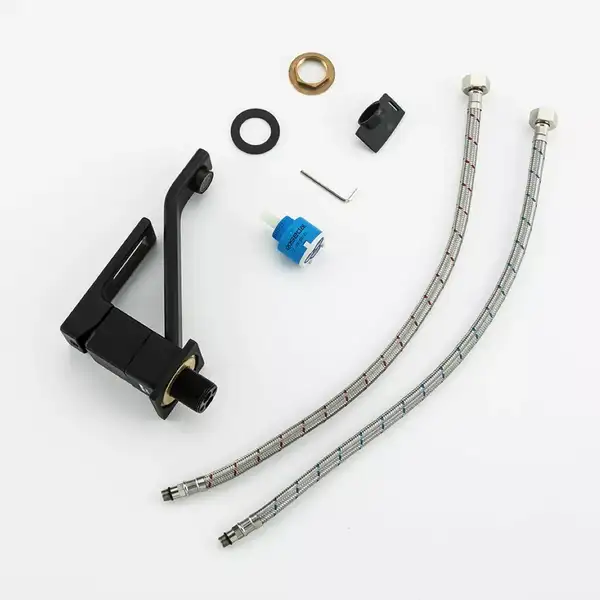 GAPPO G4517-6 смеситель кухонный, чёрный (G4517-6)