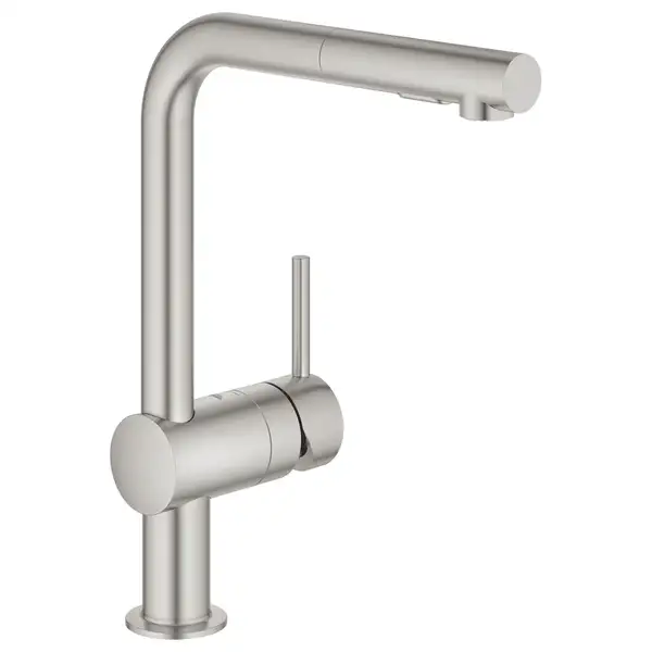 Grohe Vento кухонний змішувач, сталь (30437DC0) (30437dc0)