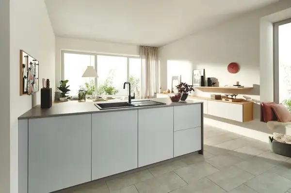 Grohe Eurosmart смеситель кухонный, чёрный (305672430)