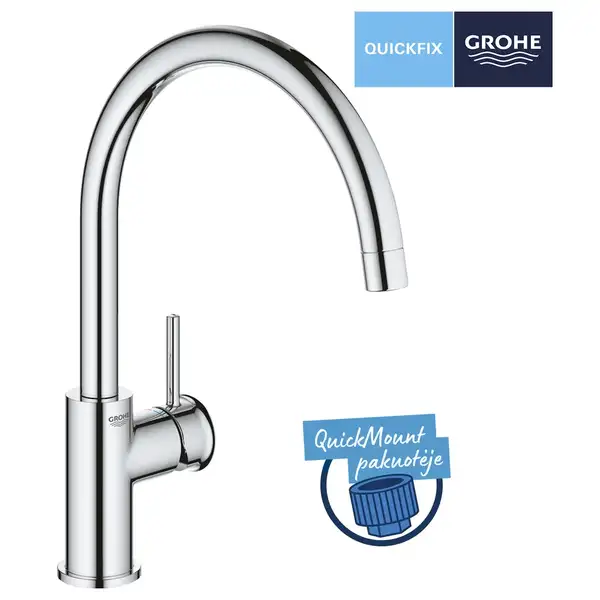 Grohe QuickFix Start Classic змішувач, хром (CV033070)