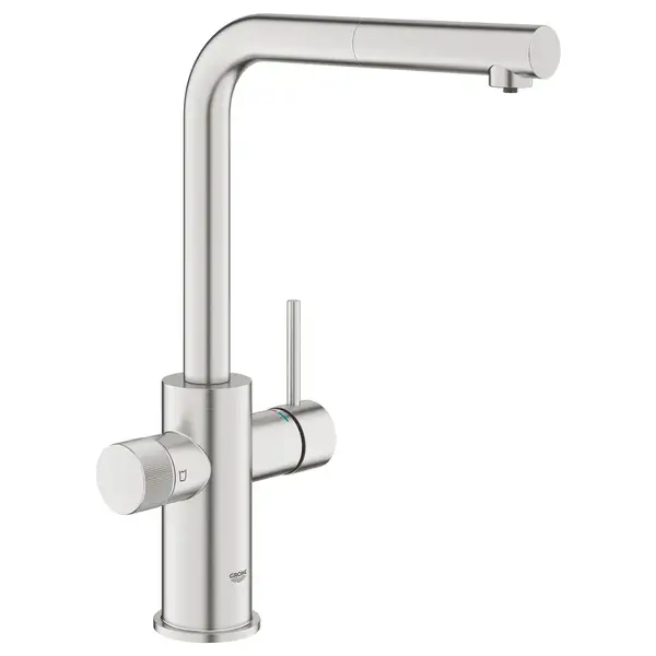 Grohe Blue Pure Minta змішувач, сталь (mo67530601dc)