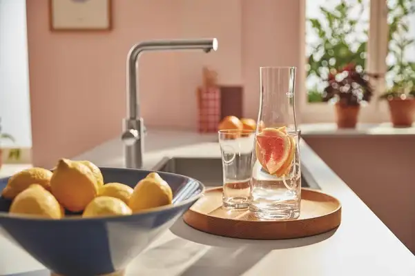 Grohe Blue Pure Minta змішувач, сталь (mo67530601dc)