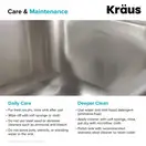 Kraus Premier Кухонная мойка, нержавеющая сталь (KBU25)