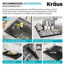 Kraus Standart PRO мийка, сталь (KHT301-22L)
