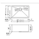 Kraus Standart PRO кухонная мойка, сталь (KHU100-26)