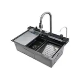 MIXXUS MH7546-SET-06 мойка, графит (MI8464)