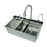 MIXXUS MH7546-SET-06 мойка, нерж. сталь (MI8465)