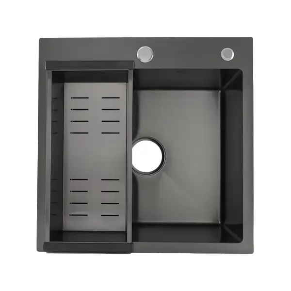 GAPPO GS5050-6 кухонна мийка, чорна (GS5050-6)