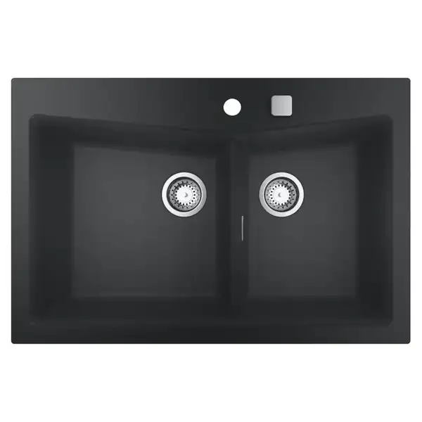 Grohe K-series кухонная мойка, чёрная (31657AP0) (31657ap0)