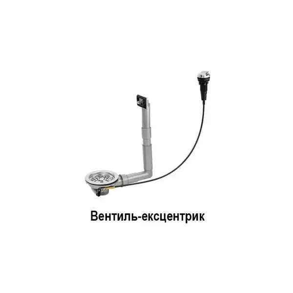 Helika LUN 101M-L, кухонная мойка, сталь (LUN101M-L)