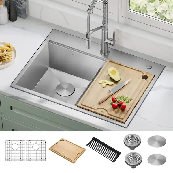 Kraus Kore мойка, нержавеющая сталь (KWT302-30)