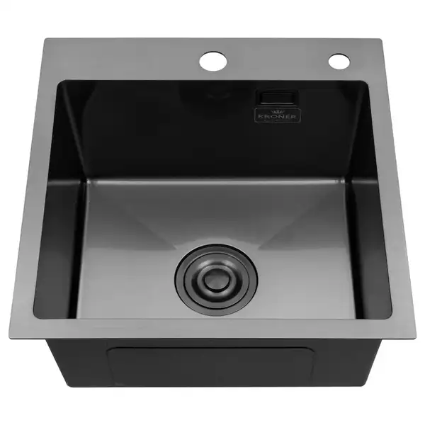 Kroner Schwarze KRP4545HM мойка, графит (CV033856)