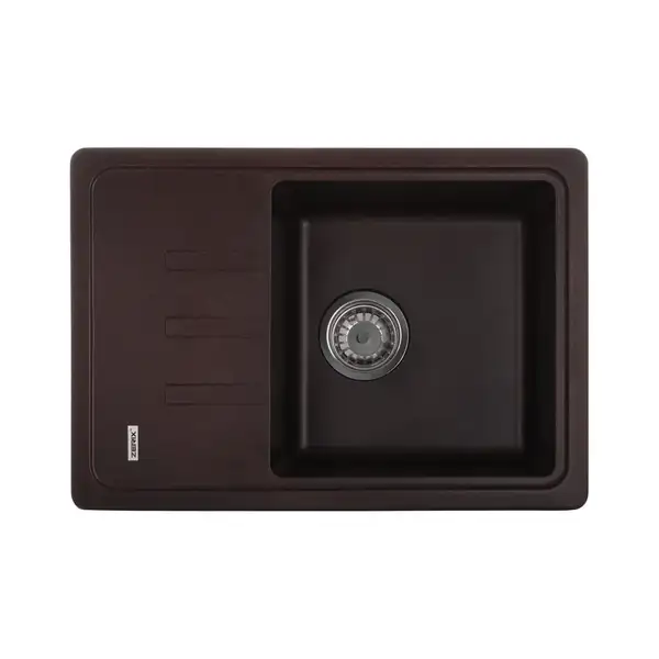 ZERIX ZS-6243S-12 Мийка кухонна, коричнева (ZX4576)