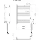 Hygge Family HF London рушникосушка, біла (6.1.0100.06.WM)