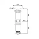 MIXXUS PREMIUM Style-0202 Умывальник накладной 60х35 см, белый (MP6512)