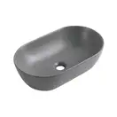 MIXXUS PREMIUM Ellipse-0109 Умывальник накладной 50х30 см, графит (MP6653)