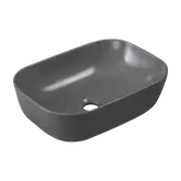 Invena Vitoria Умивальник накладний 45.5 см, сірий (CE-48-007)