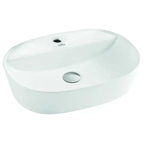 Invena Halia Умивальник накладний 50х38 см, білий (CE-18-001)