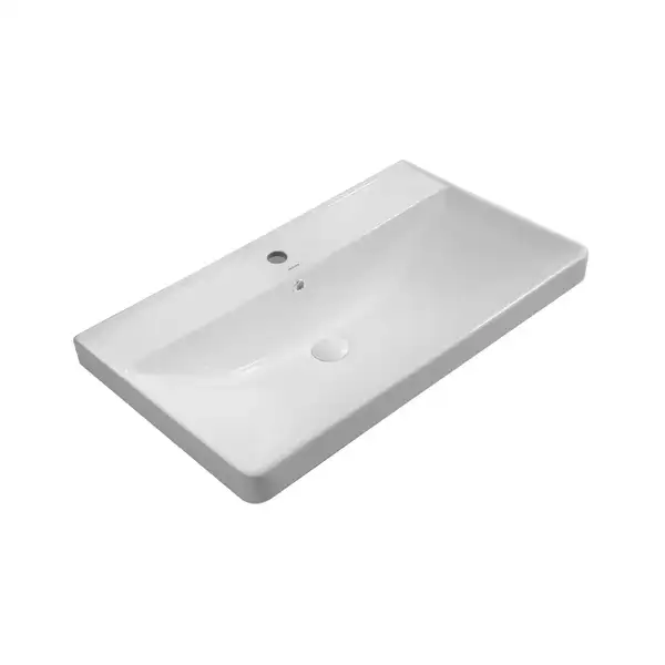 MIXXUS PREMIUM Style-1503 Умивальник врізний 80х48 см, білий (MP6500)
