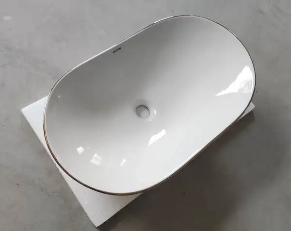 MIXXUS PREMIUM Wave-0105 Умывальник накладной 62х36 см, белый (MP6557)