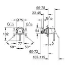 Grohe Essence смеситель для душа, черный (29197KF0) (29197kf0)