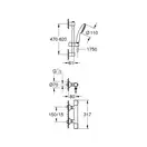 Grohe Grohtherm 500 смеситель, хром (34796001)