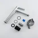 FRAP F1061-2 смеситель раковины, хром (F1061-2)