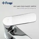 FRAP F1061 смеситель для раковины, хром (F1061)