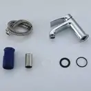 FRAP F1075 смеситель для раковины, хром (F1075)